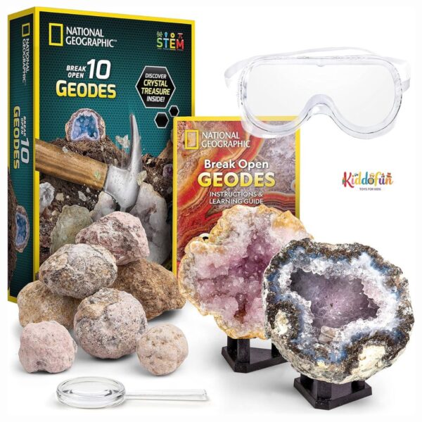 NATIONAL GEOGRAPHIC Break Open 10 Premium Geodes